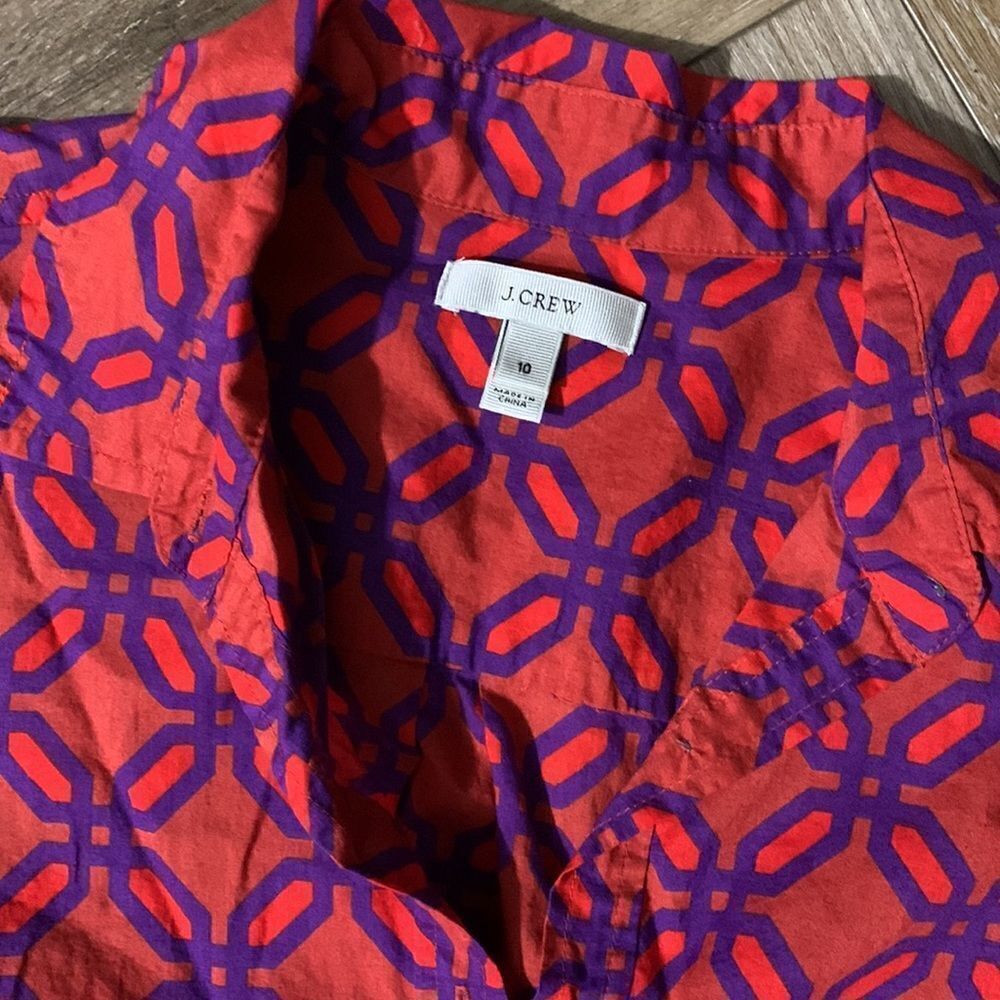 J.Crew Patterned Shirt - Picture 2 of 5